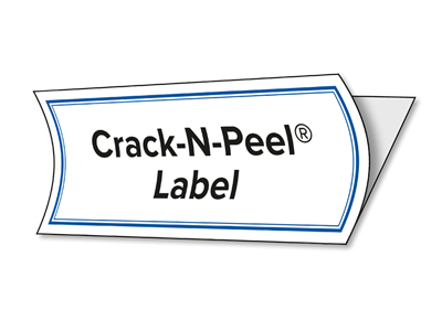 Crack-N-Peel® Labels