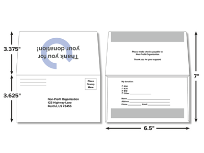 6.75 Remittance Envelope